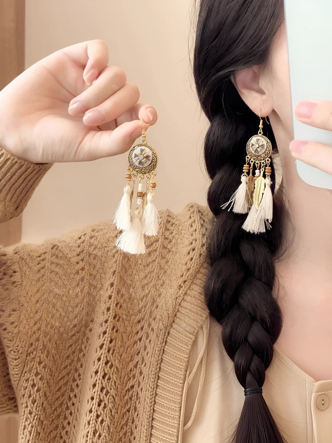 15# Серебряный штифт - Золотой - Белый