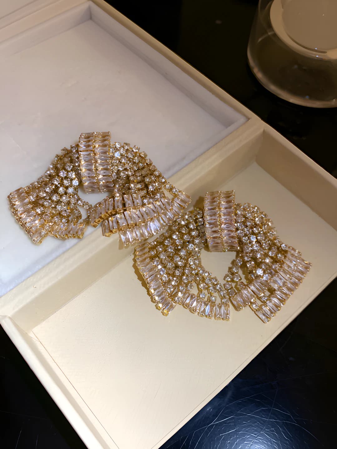 43# Silver pin - Gold - White