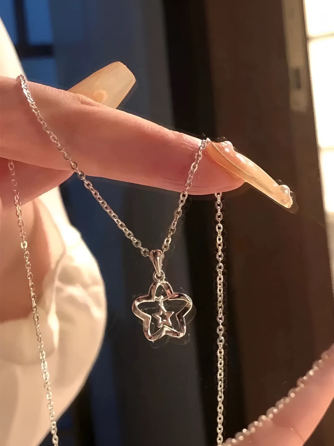 Цепочка со звездой удачи
