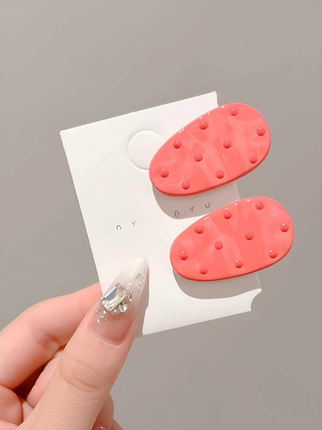 3# Rose red 2 pcs 4 cm