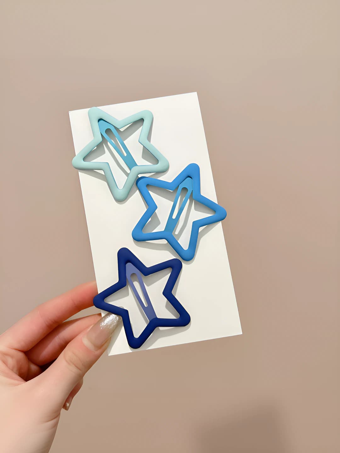 Blue set, 3 pcs, 6 cm