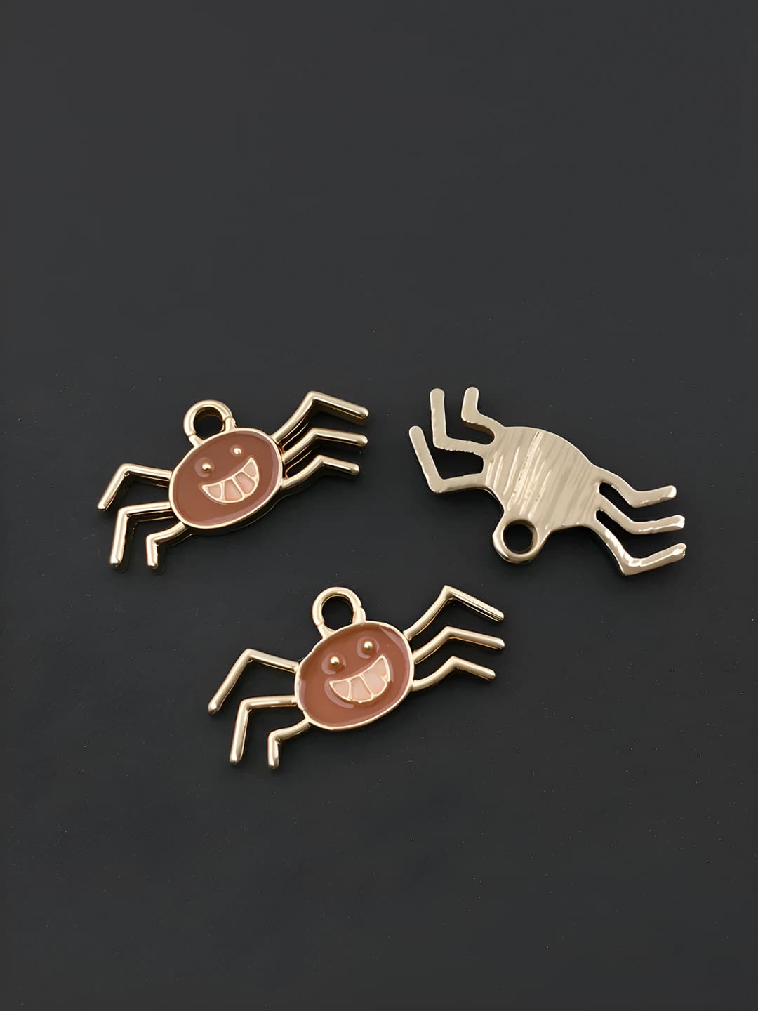 1 ta kofe rang Halloween o'rgimchak 22x10mm-0.8g-14012