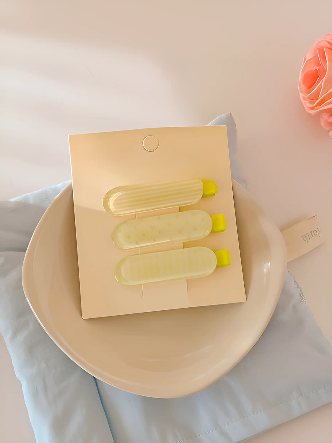 2# Yellow jelly, 3 pcs