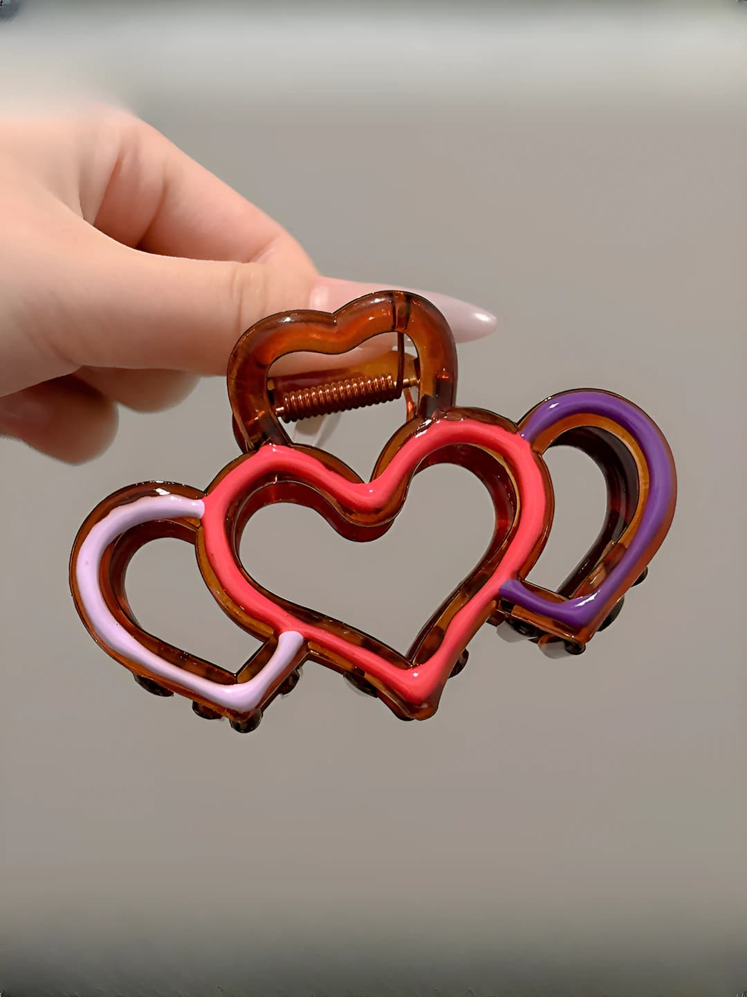 Pushti-binafsha, yurak, 9 sm