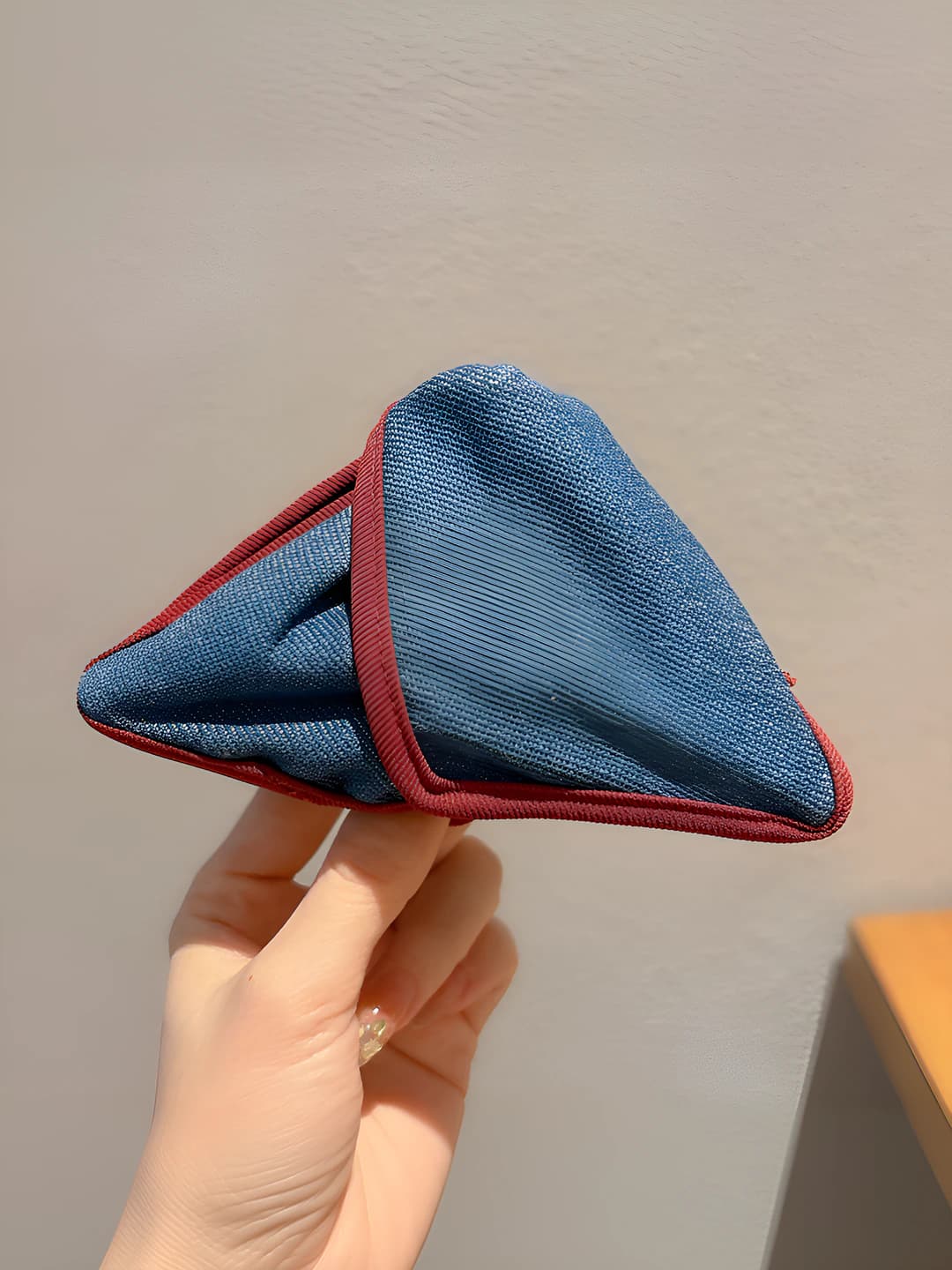 1# [Navy] Triangle claw clip-13cm