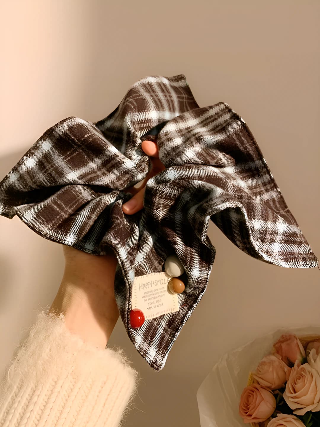 2# Black & blue plaid