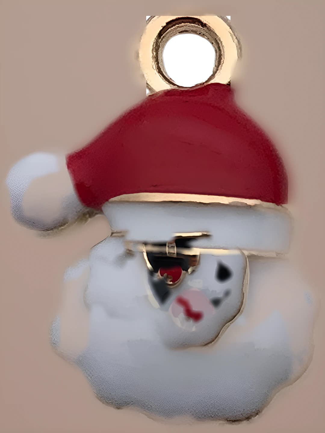 1 santa claus head 12x18mm-1.3g-8869
