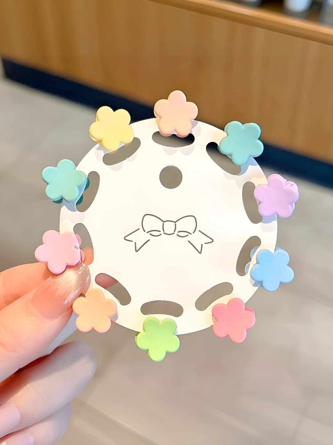 13# Flat floral 10 pcs