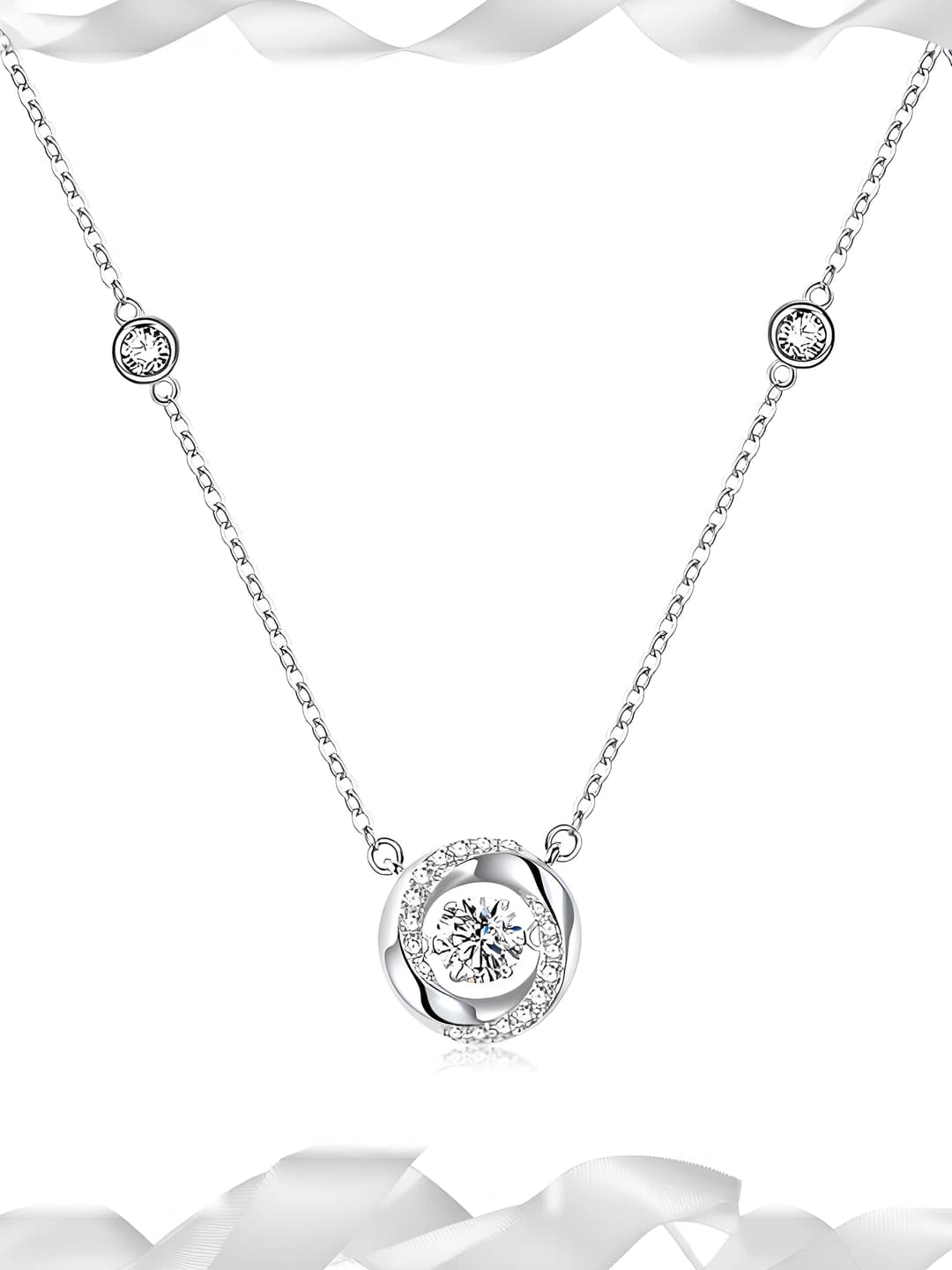 White gold, white diamond