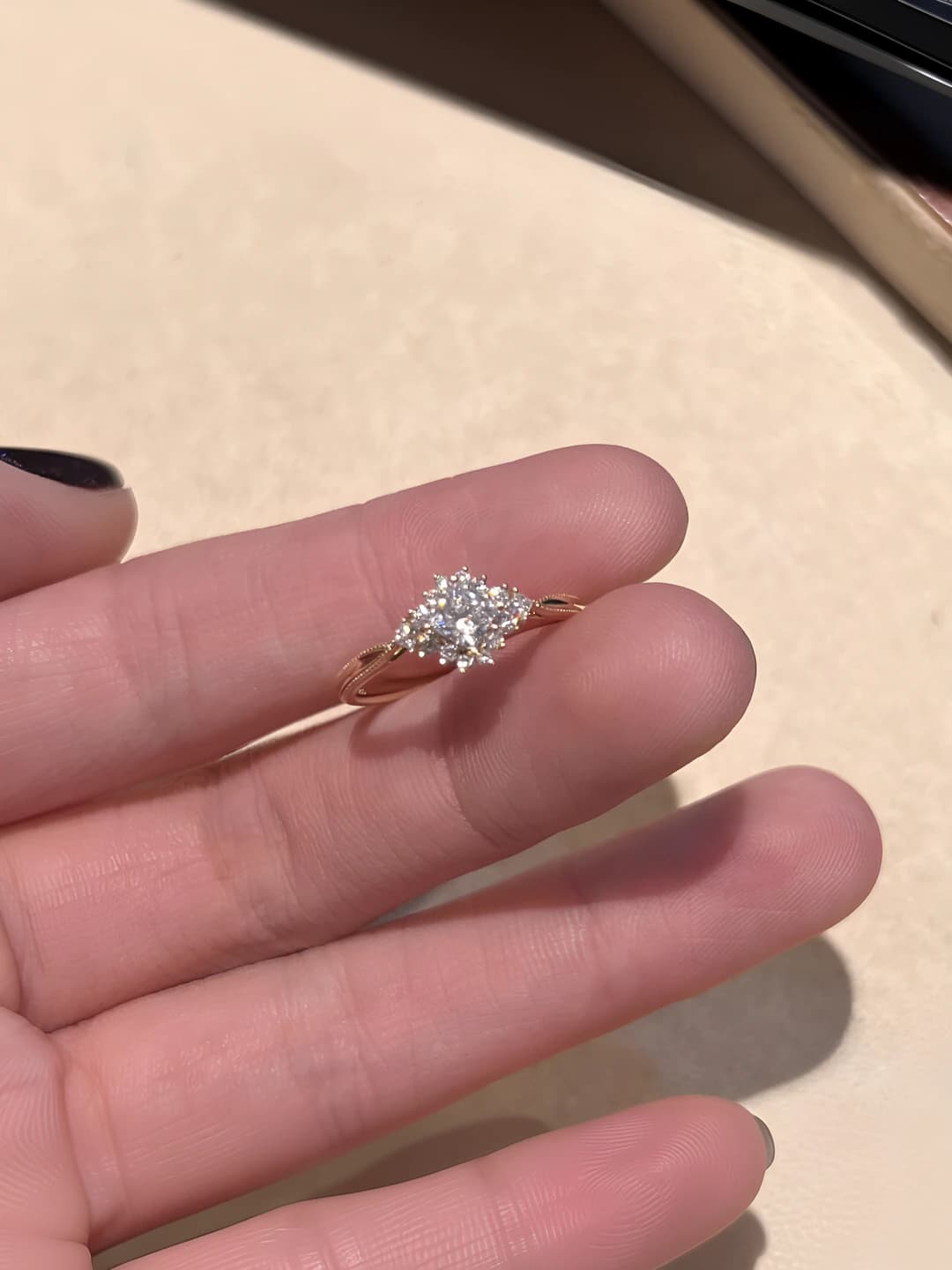 Snowflake ring