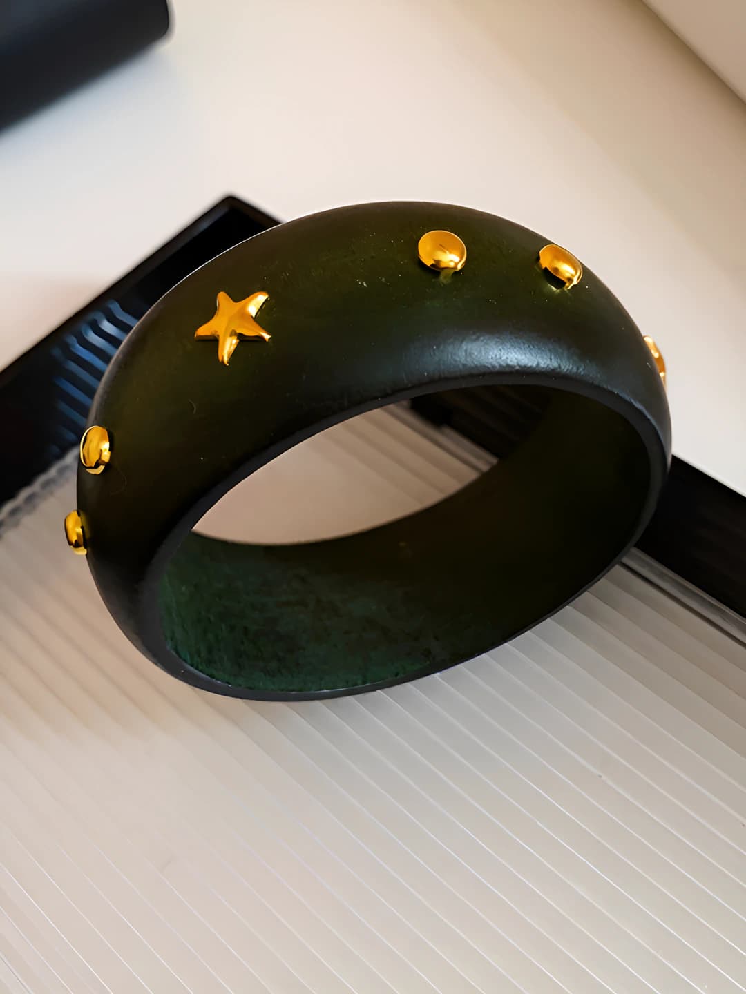 23# Black-Gold Bracelet