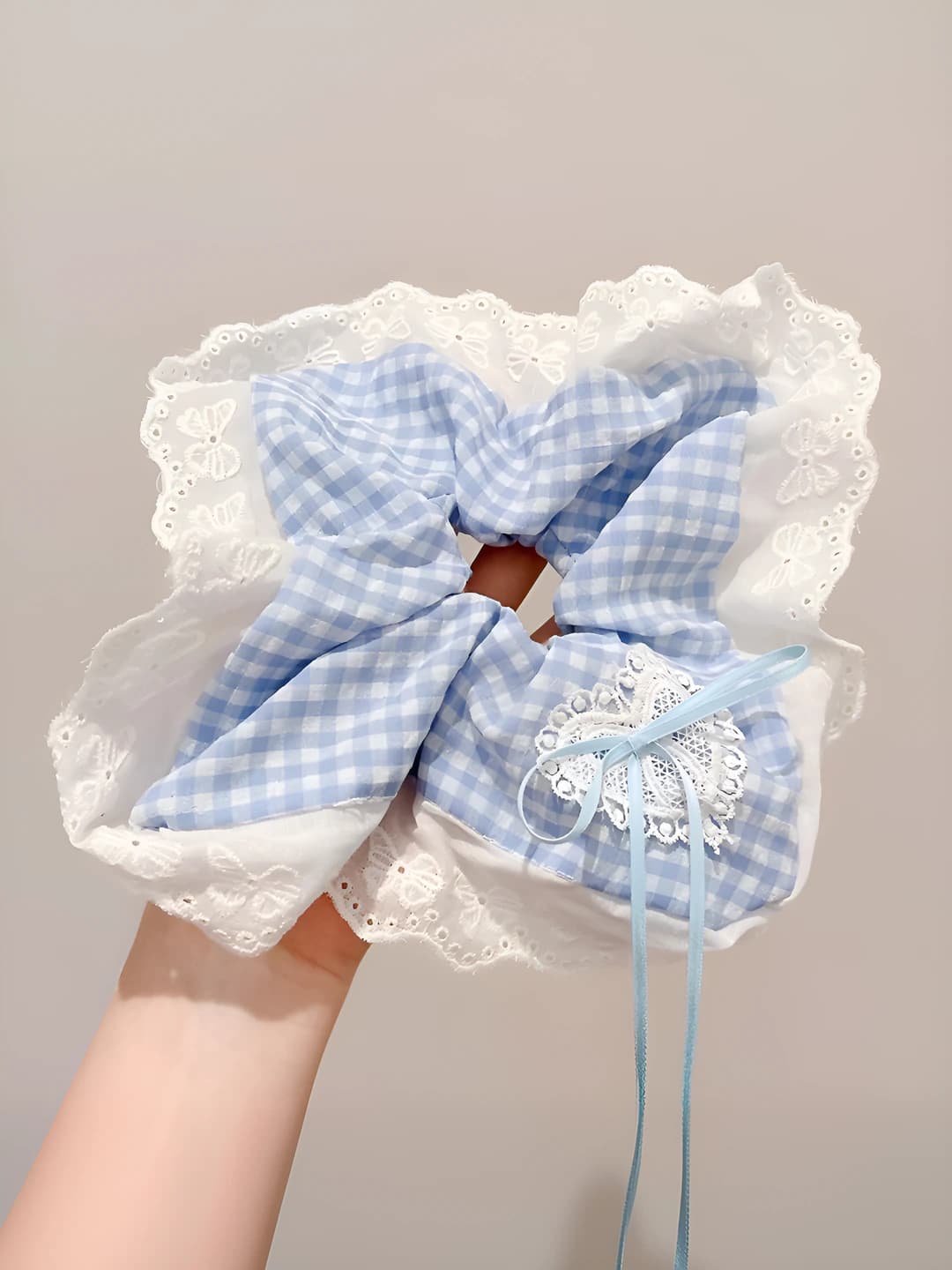1# Sea salt blue square 23 cm