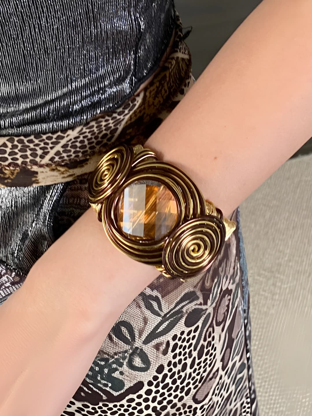 1# bracelet-gold-round