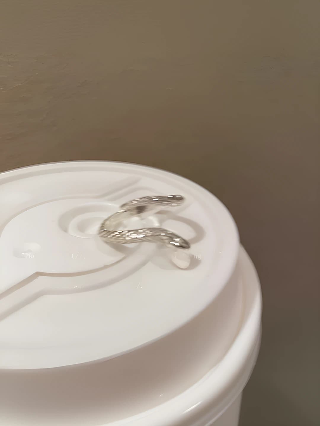 Small snake ring