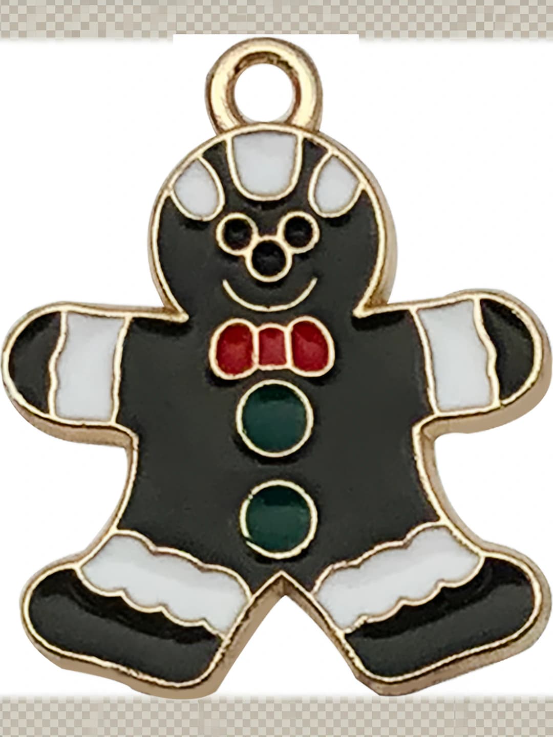 1 pc snowman 22x18mm 1.5g