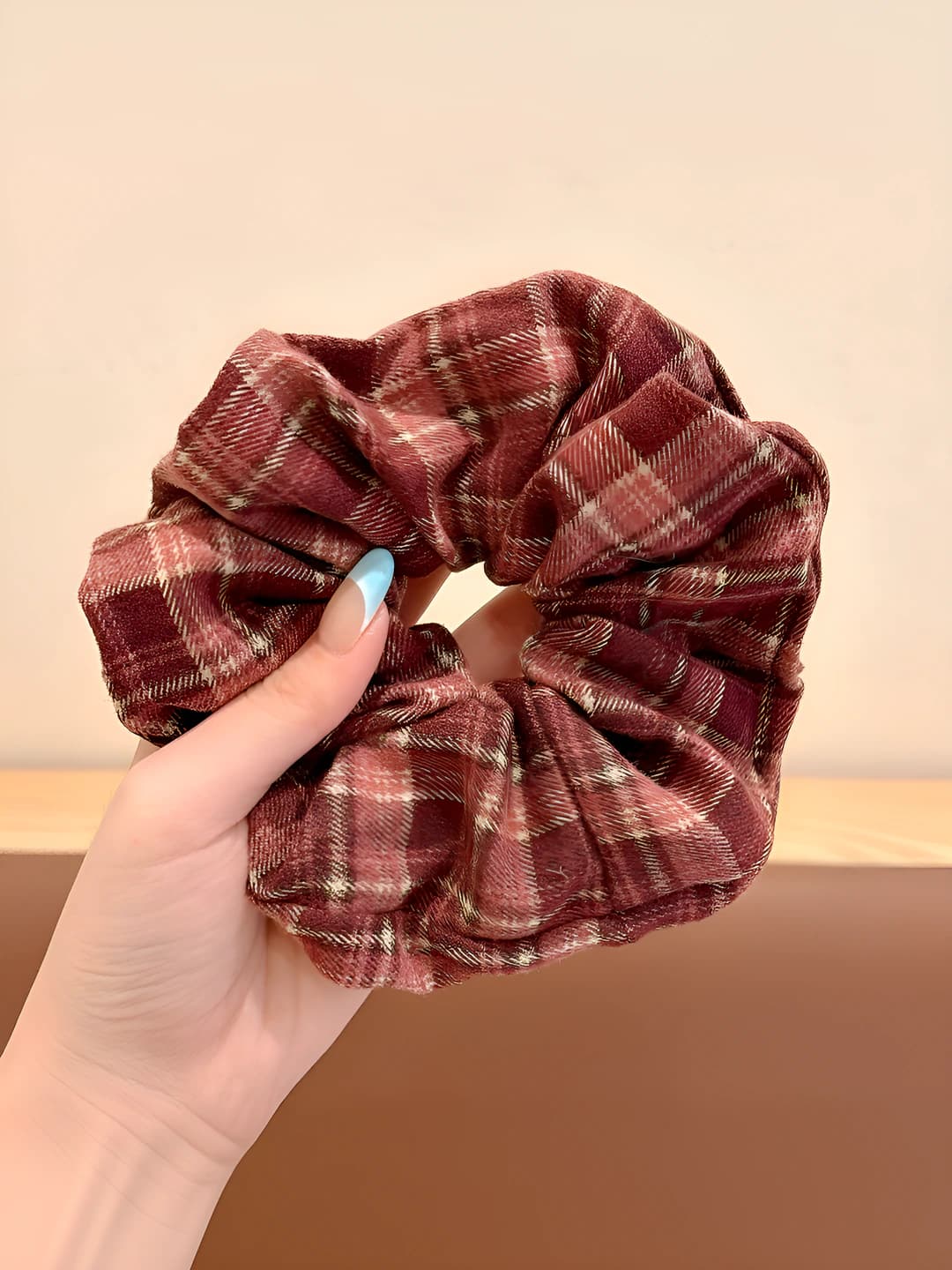 Rose plaid - 14 cm