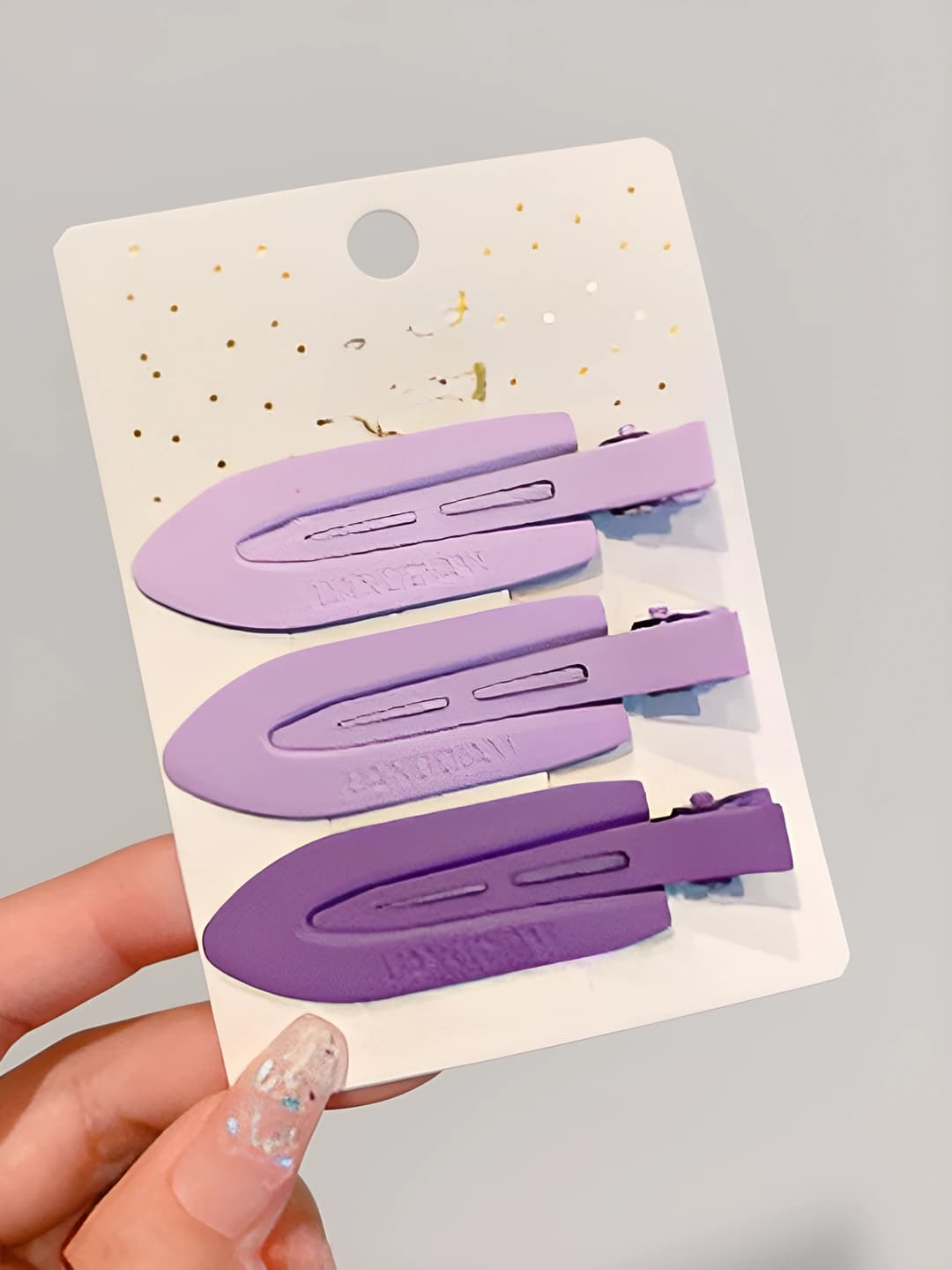 Purple - 3 pcs 7 cm