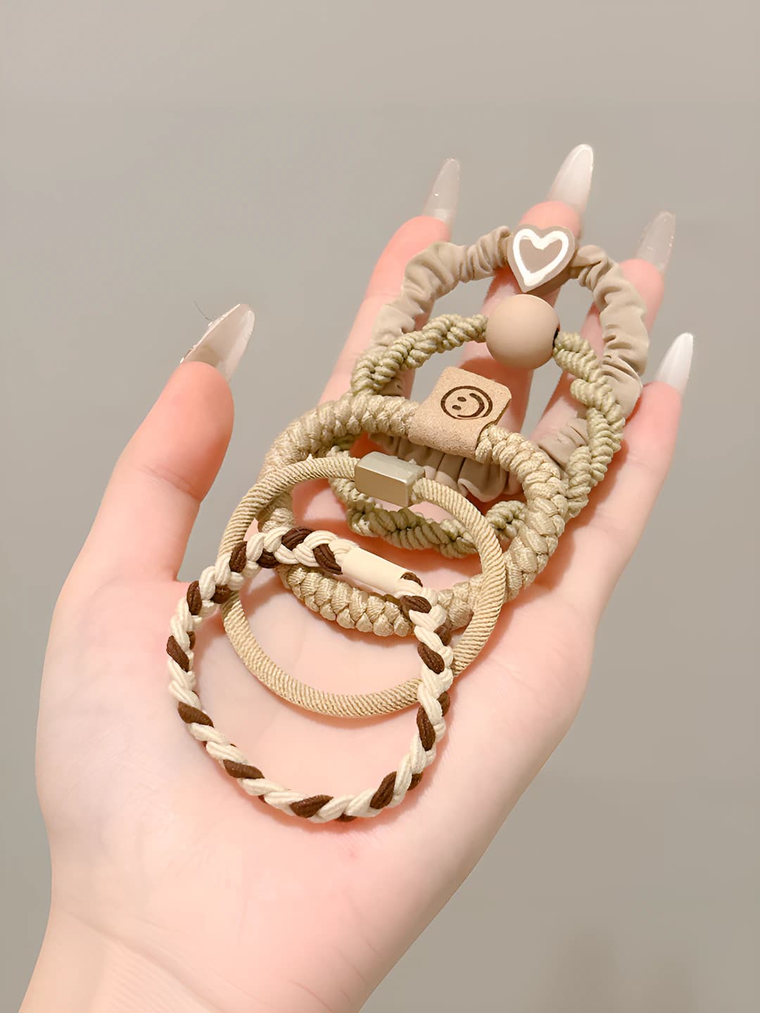 9# Khaki 5 pcs (approx 5.5cm)