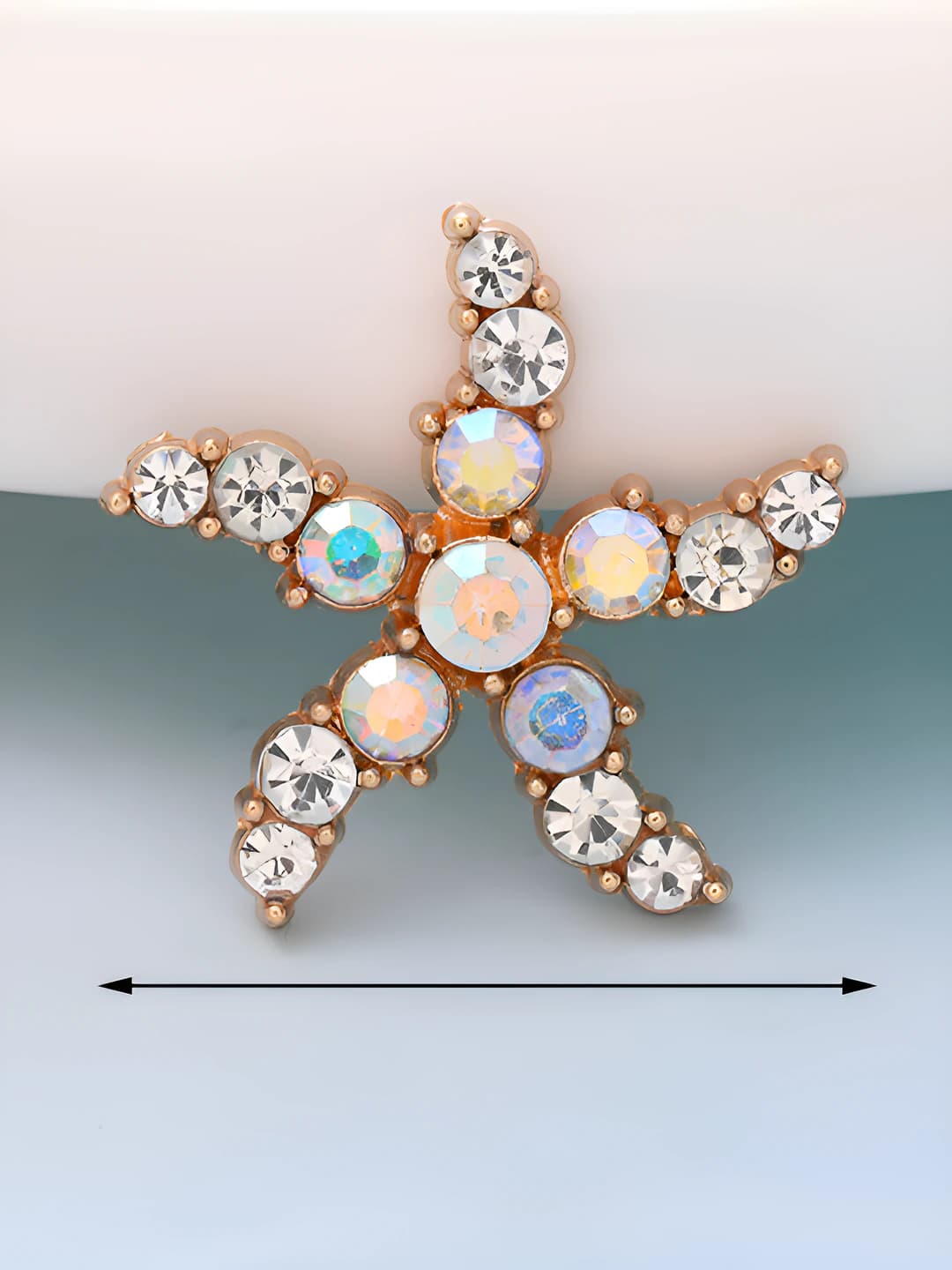 D325 Small sea star flower (White)