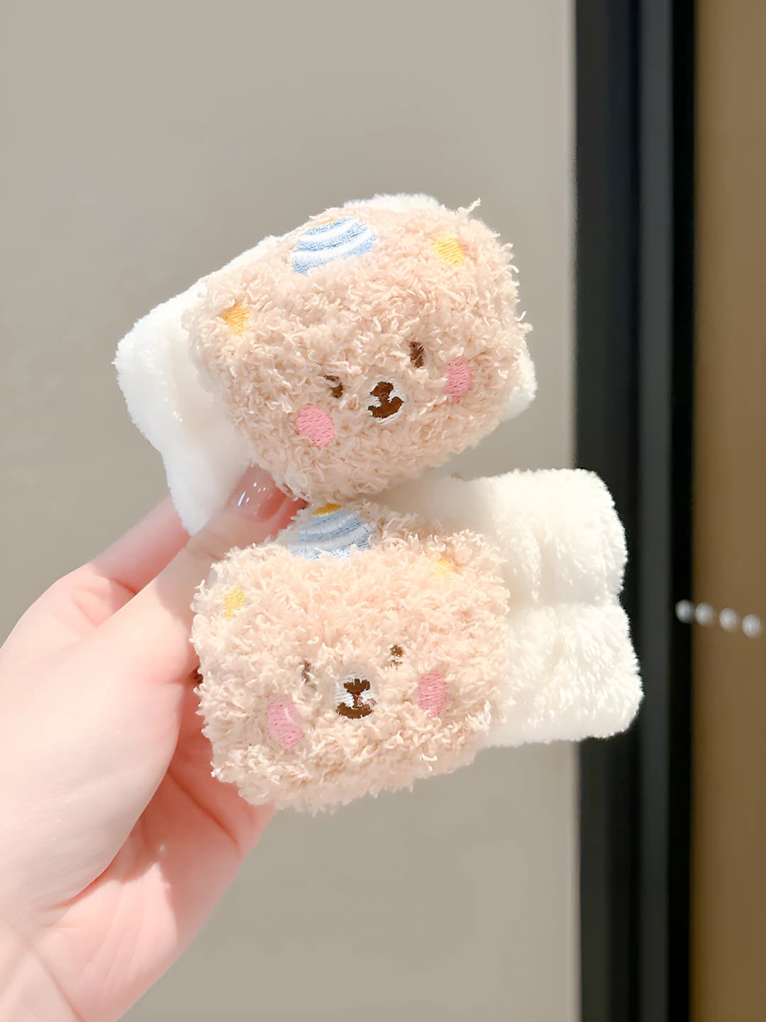 2# Кофейный мишка браслет (пара)