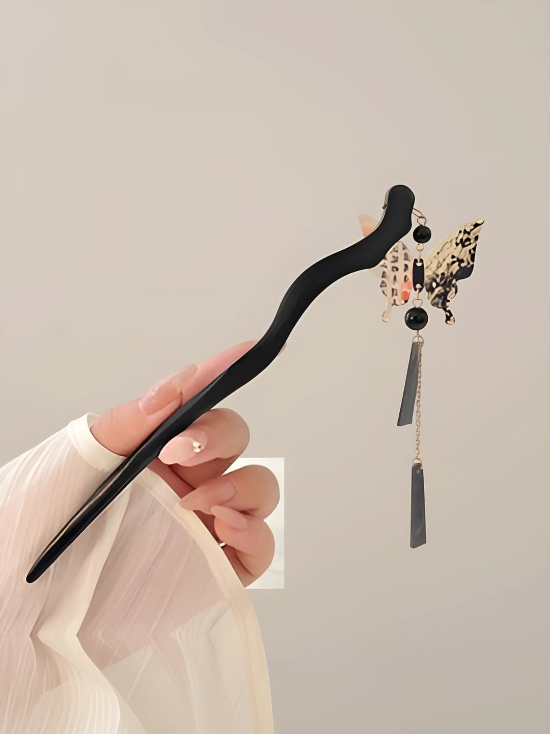 3# Teardrop butterfly hairpin