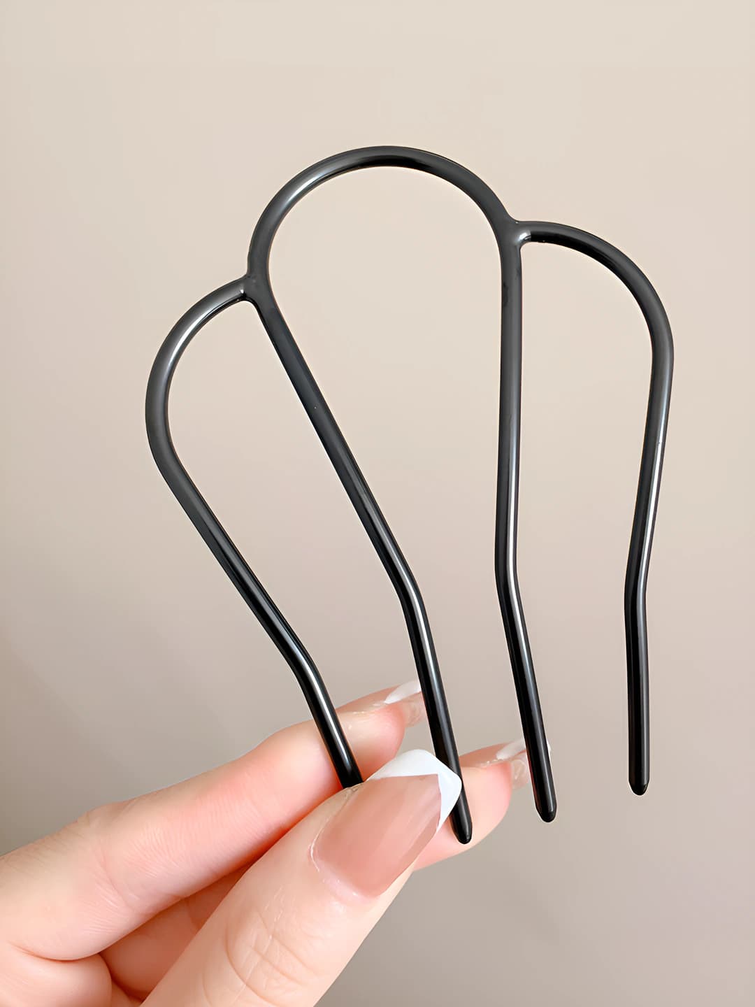 Four-prong hair pin 10 cm