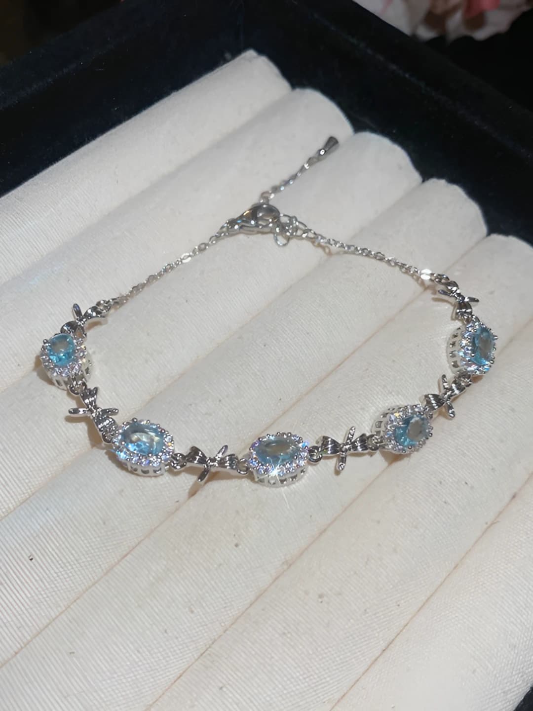 43# bracelet - Silver - Blue