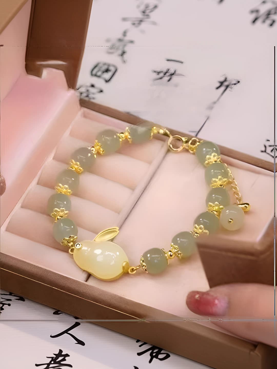 Gold thread bell