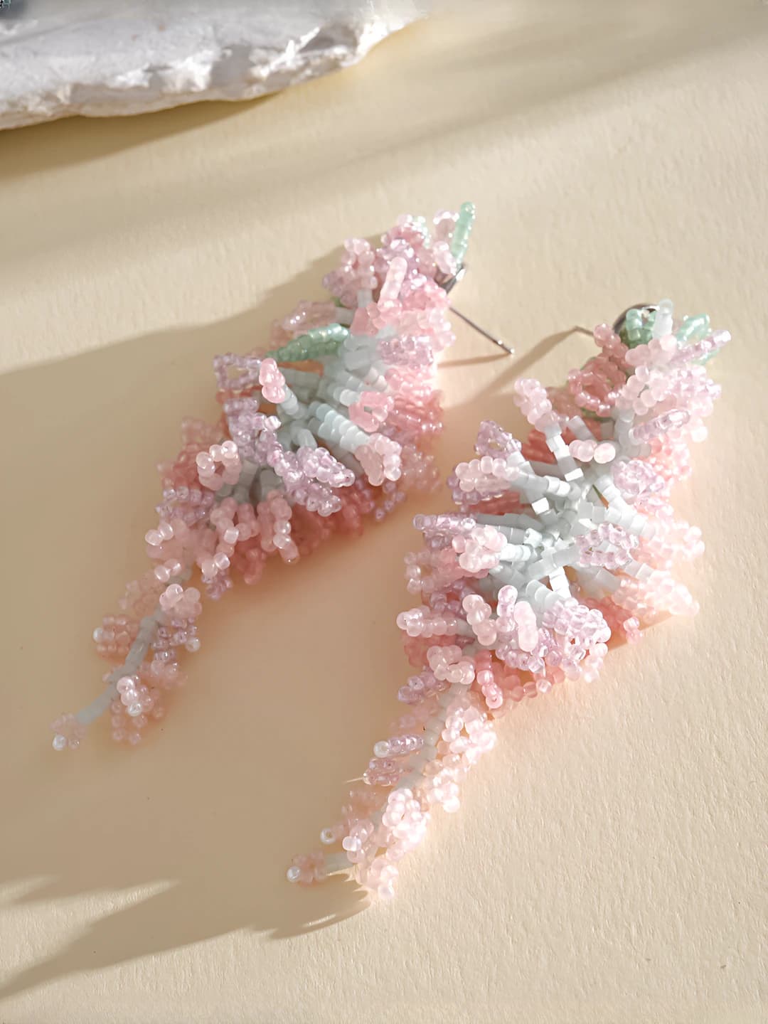 Серебряная игла - Розовый-Синий