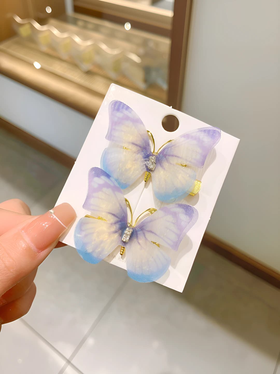 5# Dreamy butterfly 1 pair