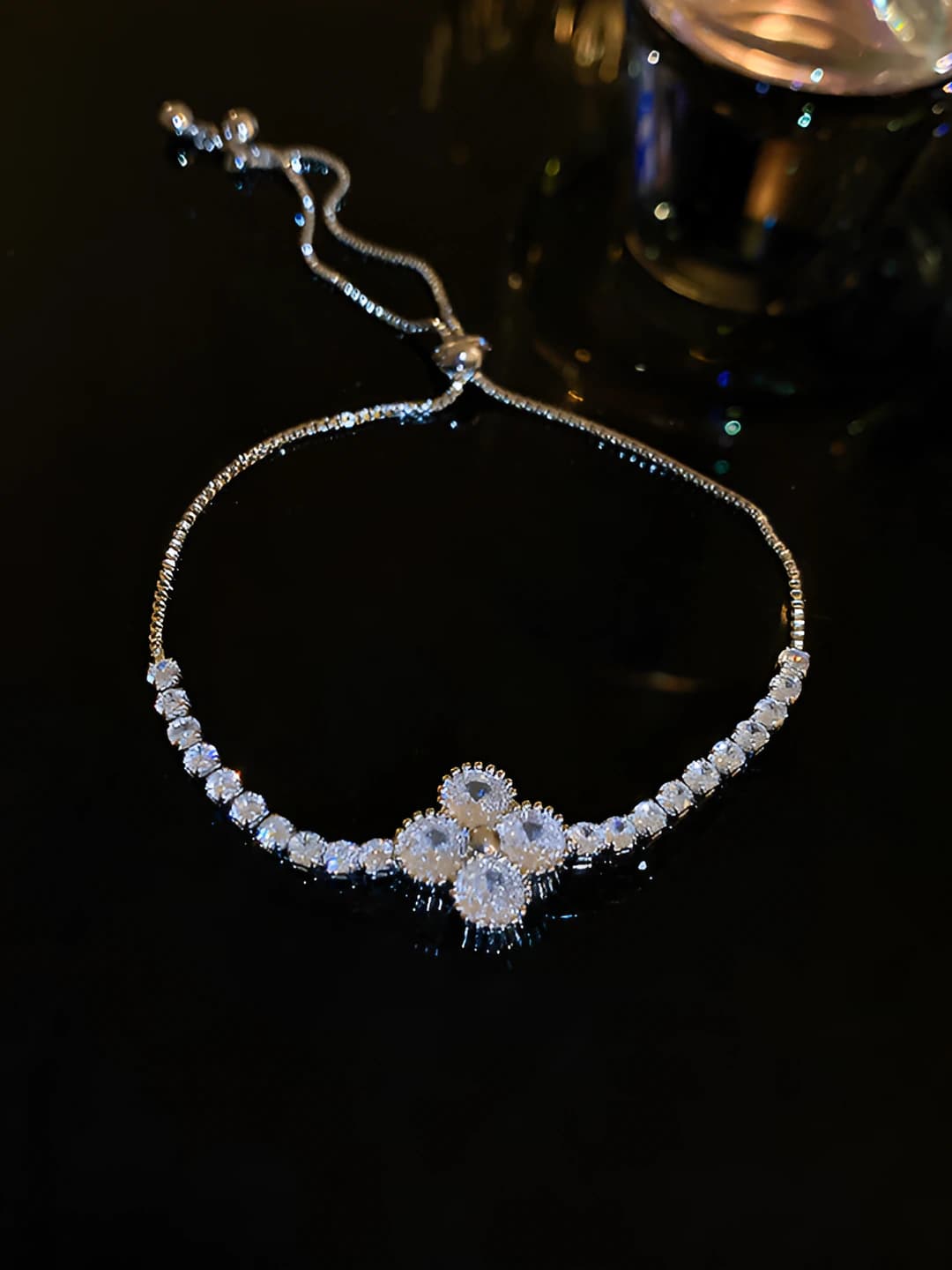 41# Bracelet - Real gold plating - Silver