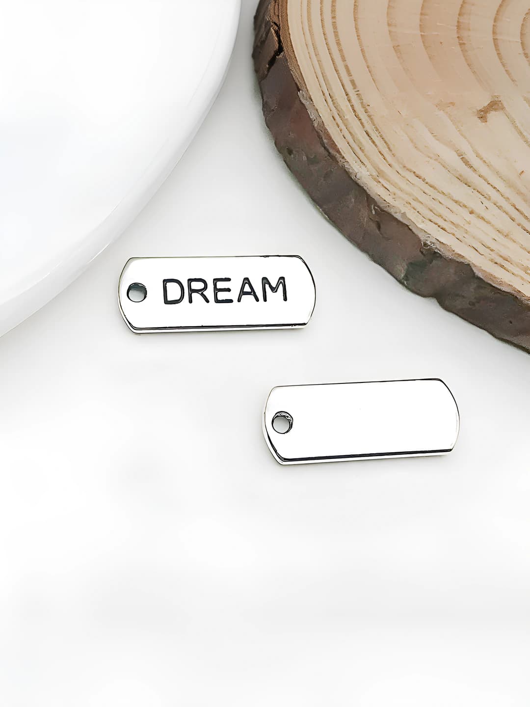 1 rectangular letter dream 8x20mm-1.5g