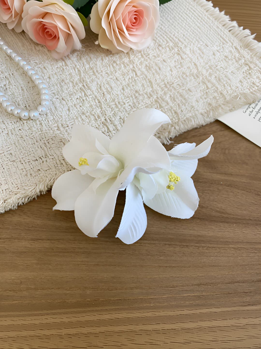 37# duckbill clip-white-1 pc