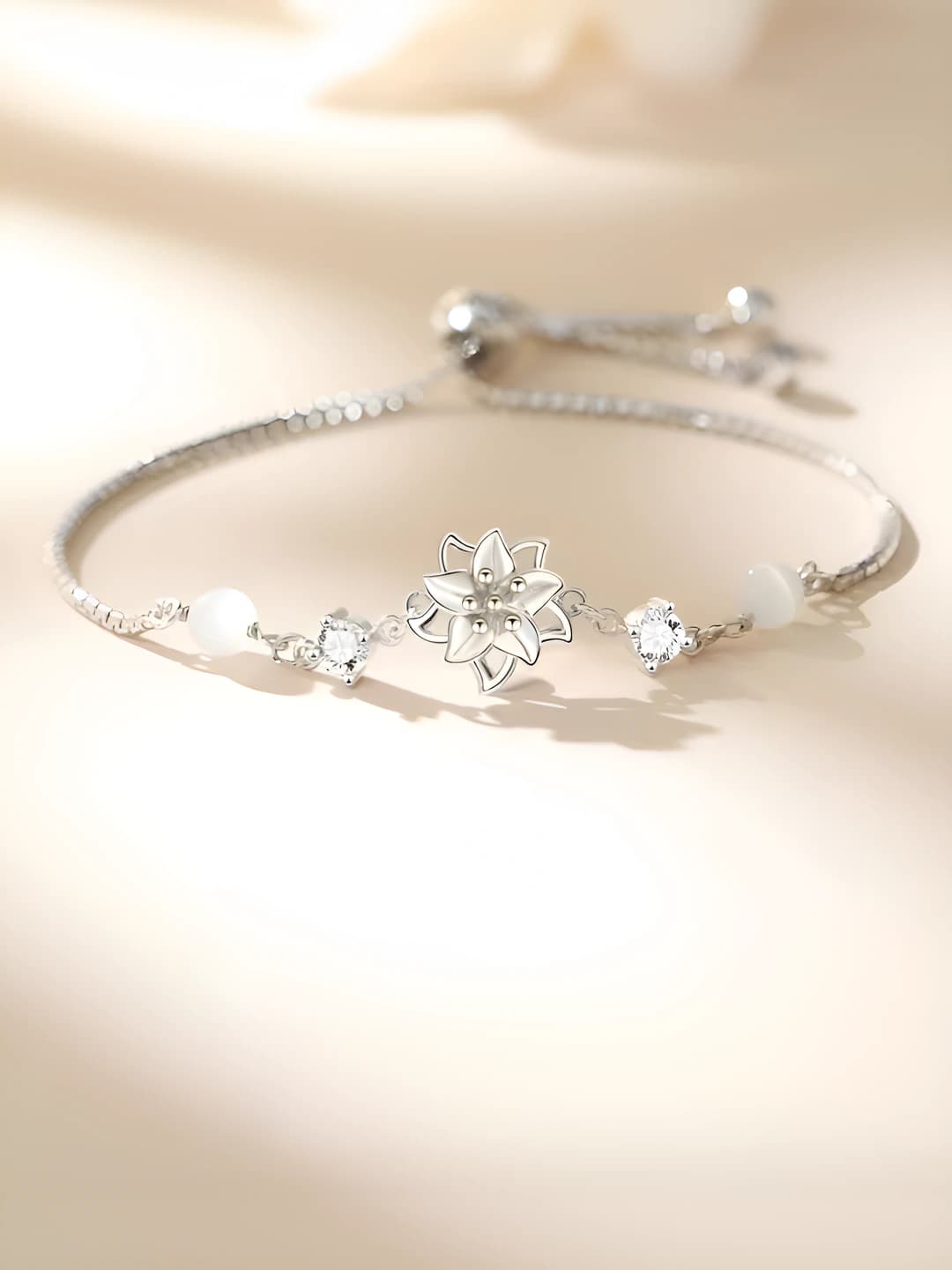 Jasmine flower bracelet for women, 2026
