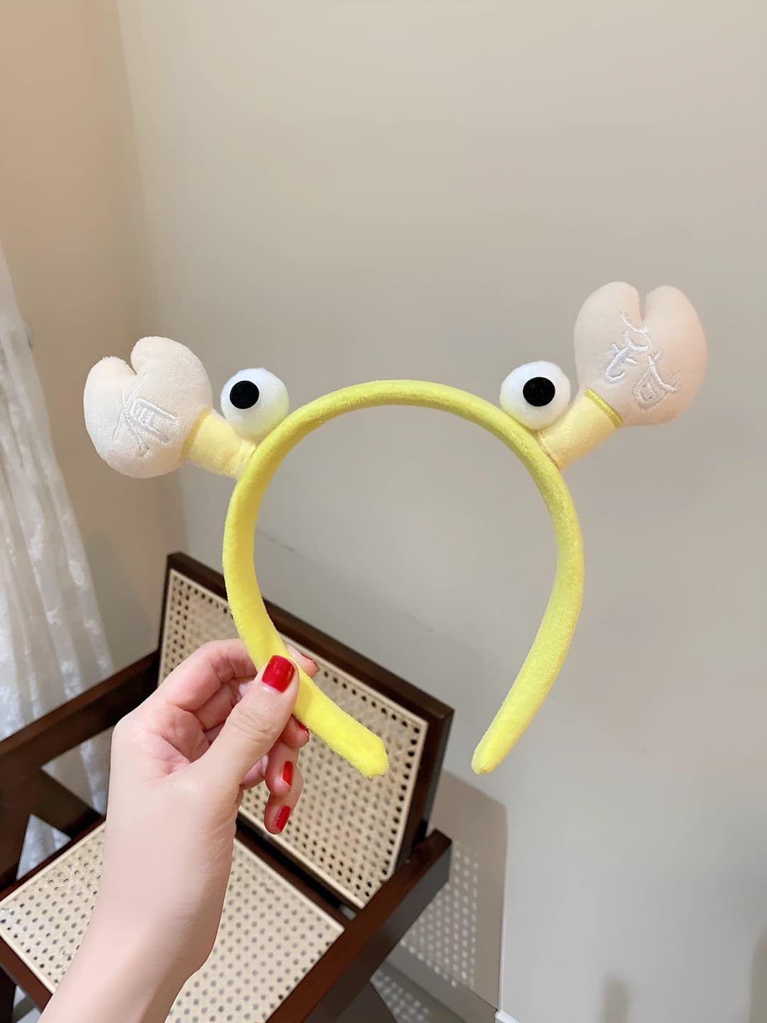 Crab headband (Yellow)