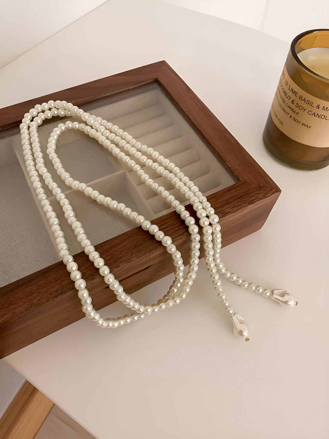 8# Necklace-White