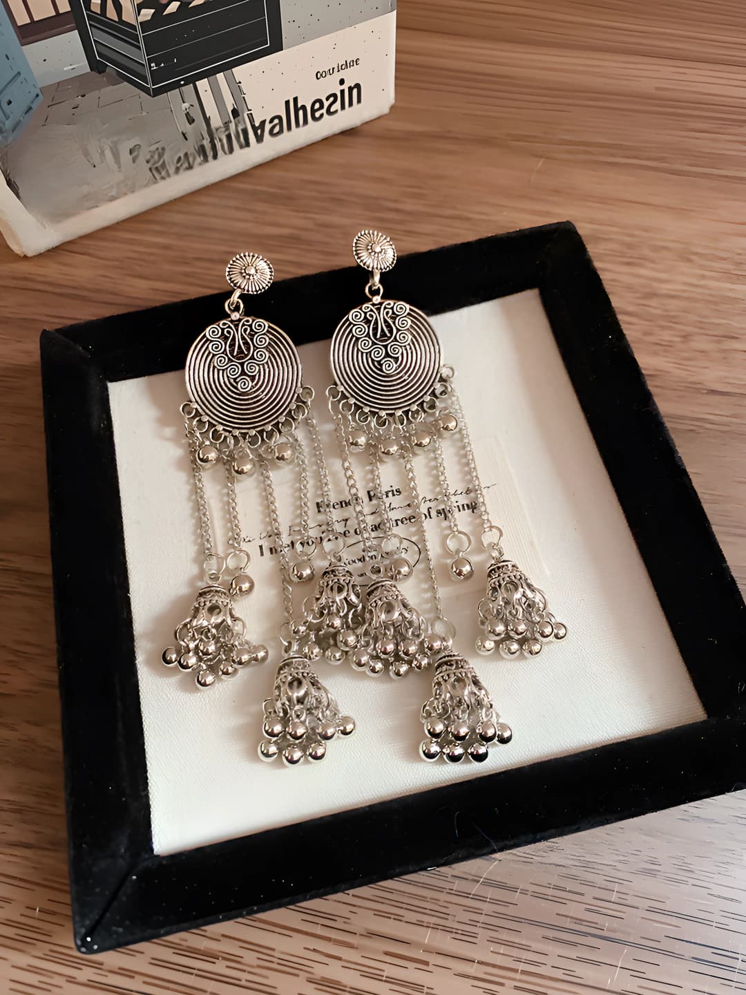 Dangles - Silver, round, bell