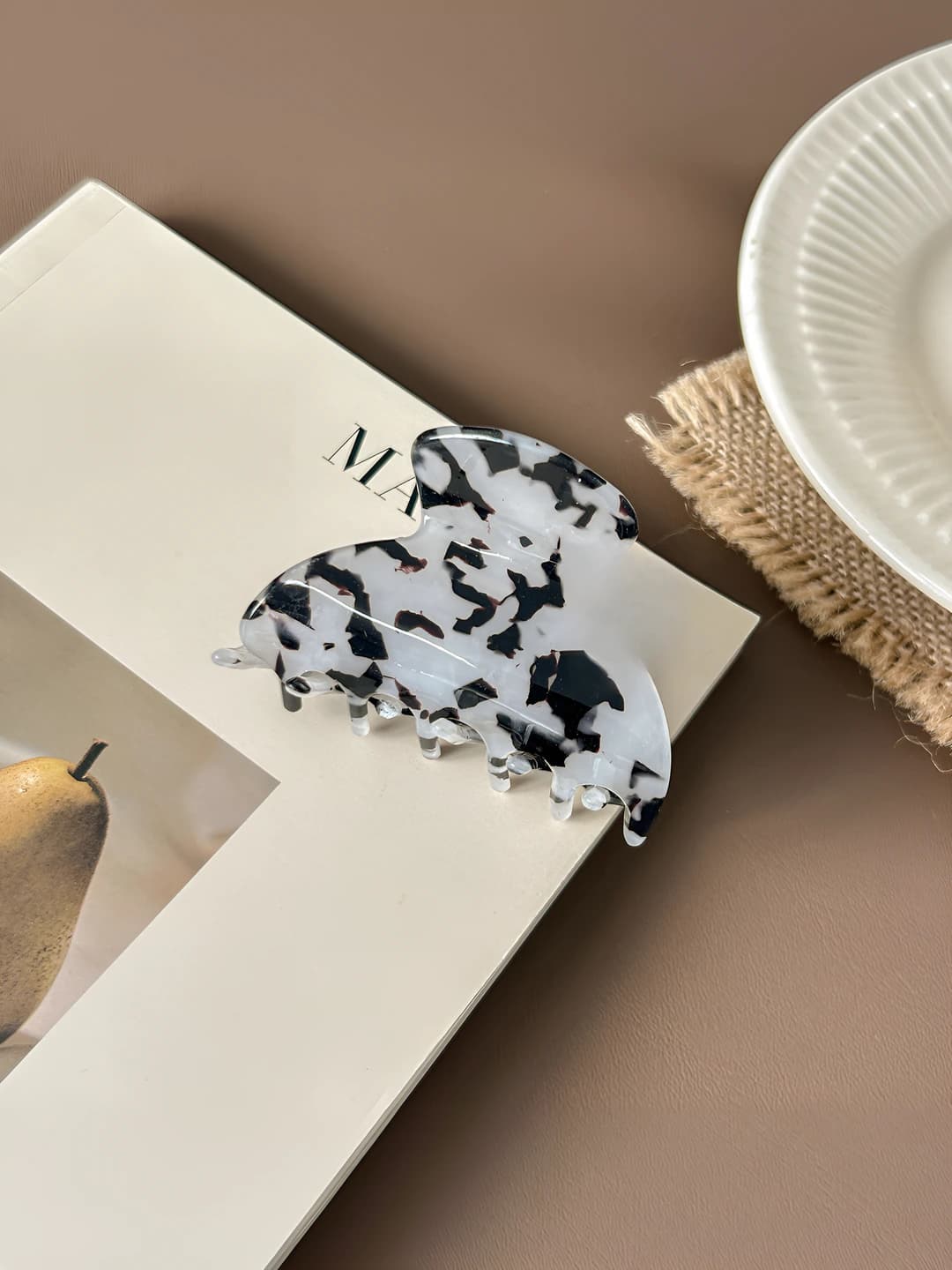 Black & white leopard