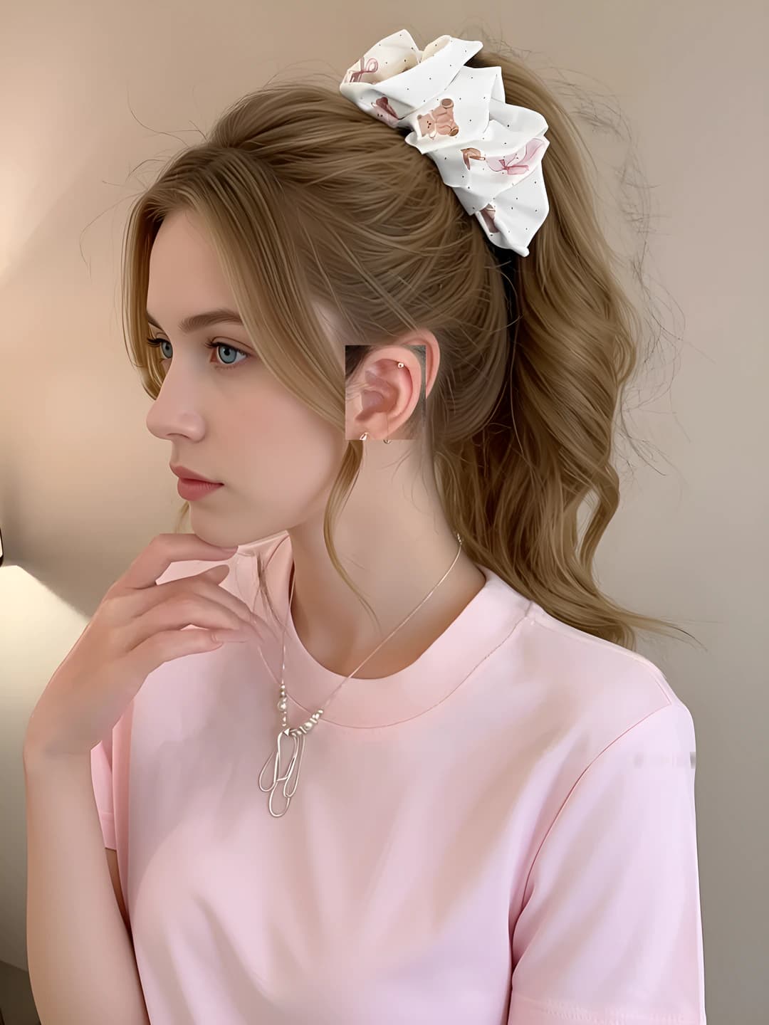 Розовый, 12 см