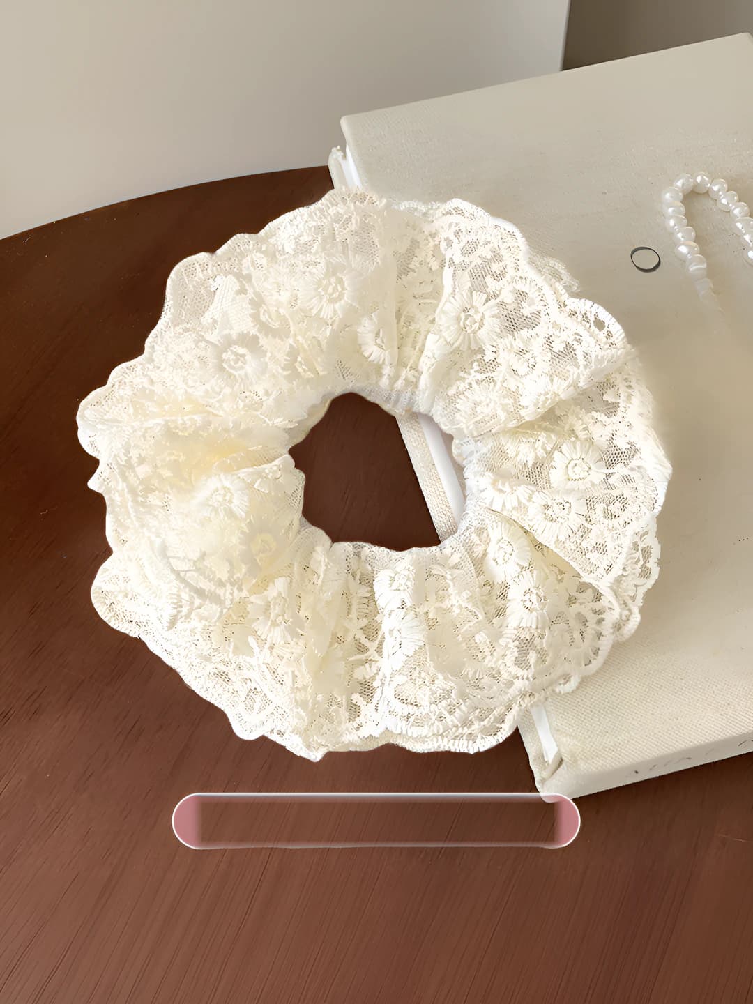 1# Lace hair tie 4 layers 14 cm