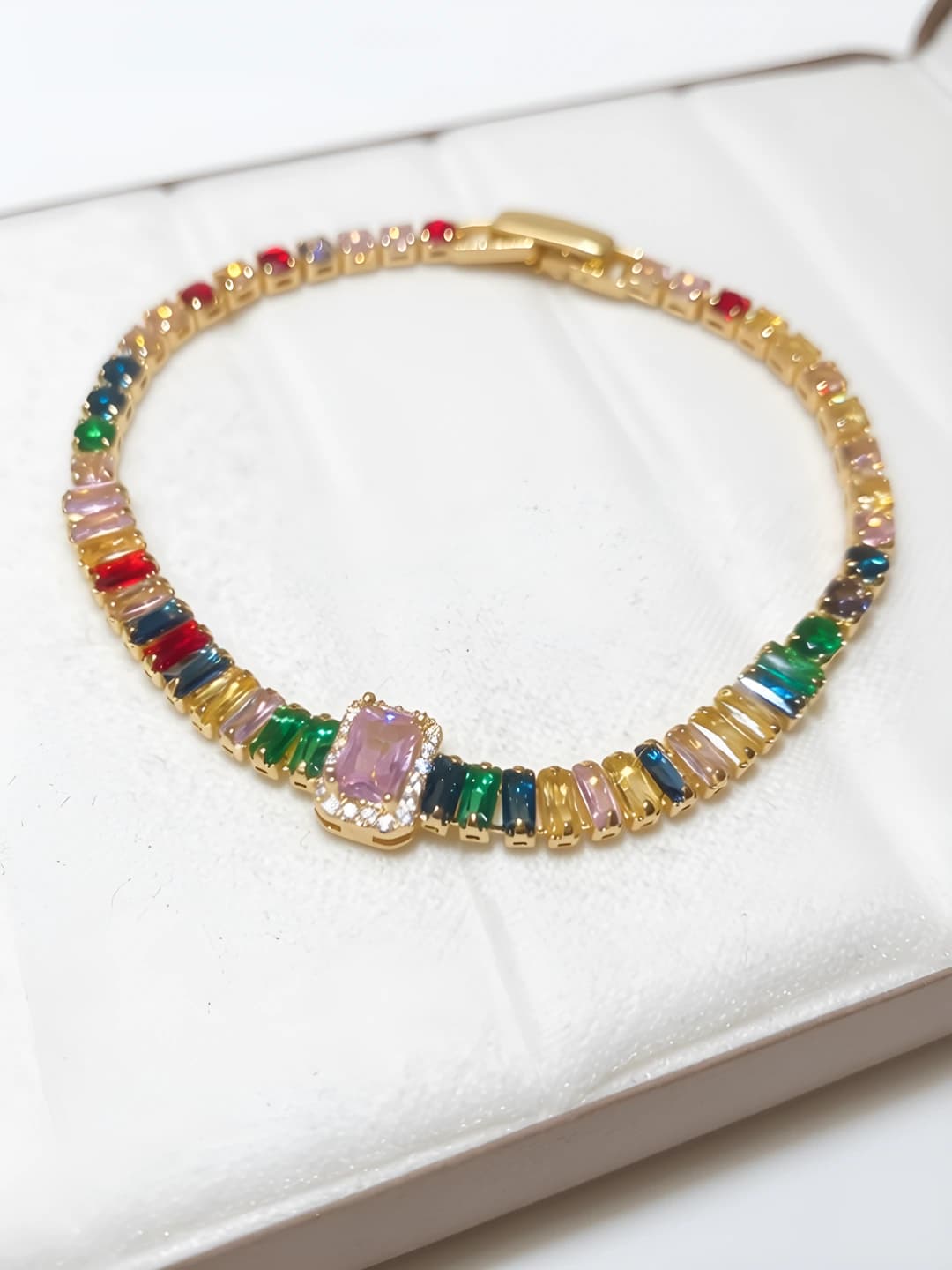 17# Bracelet - Gold - Multicolour