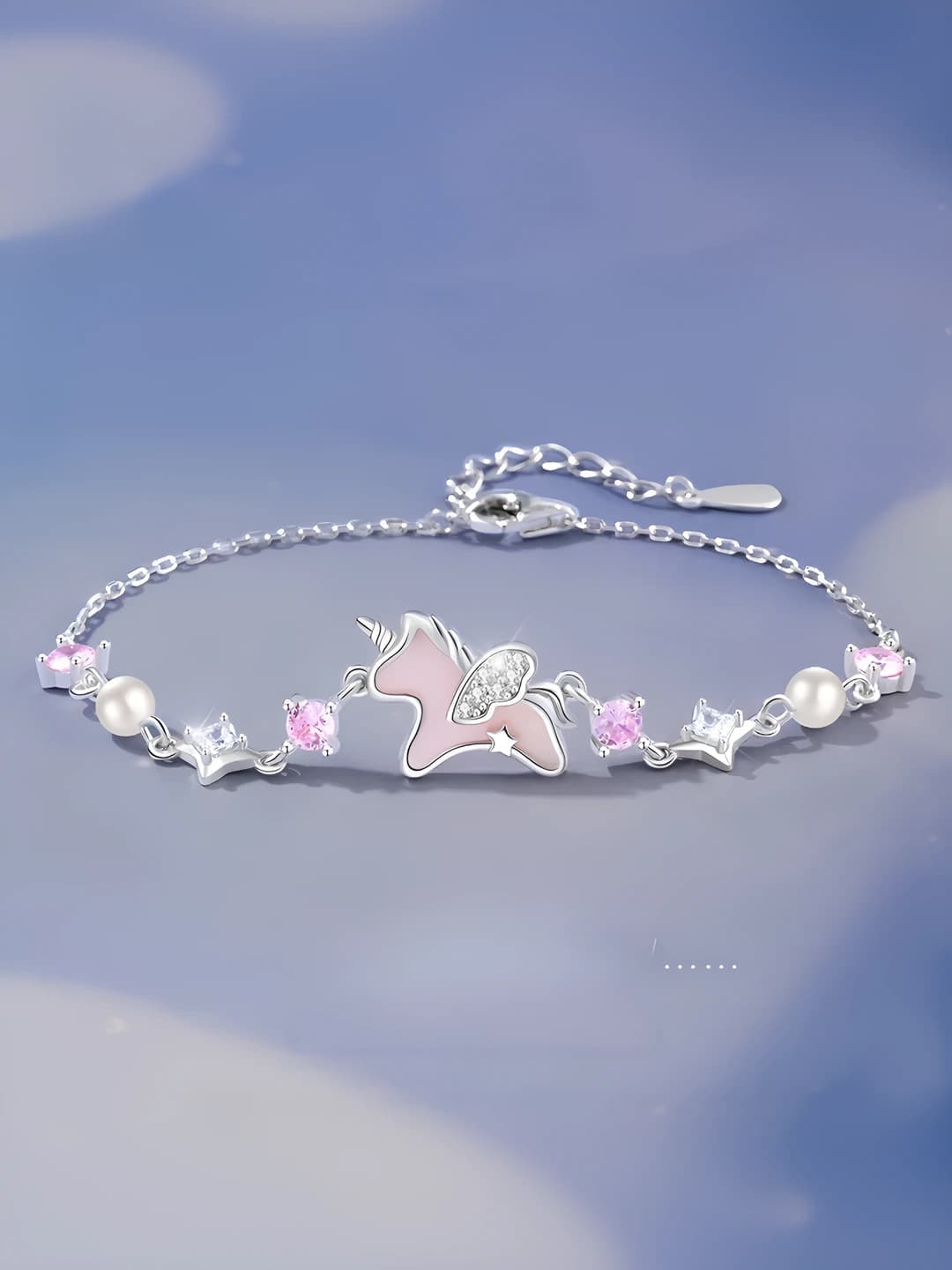 Women's 2026 unicorn bracelet, ins style, copper material, gift