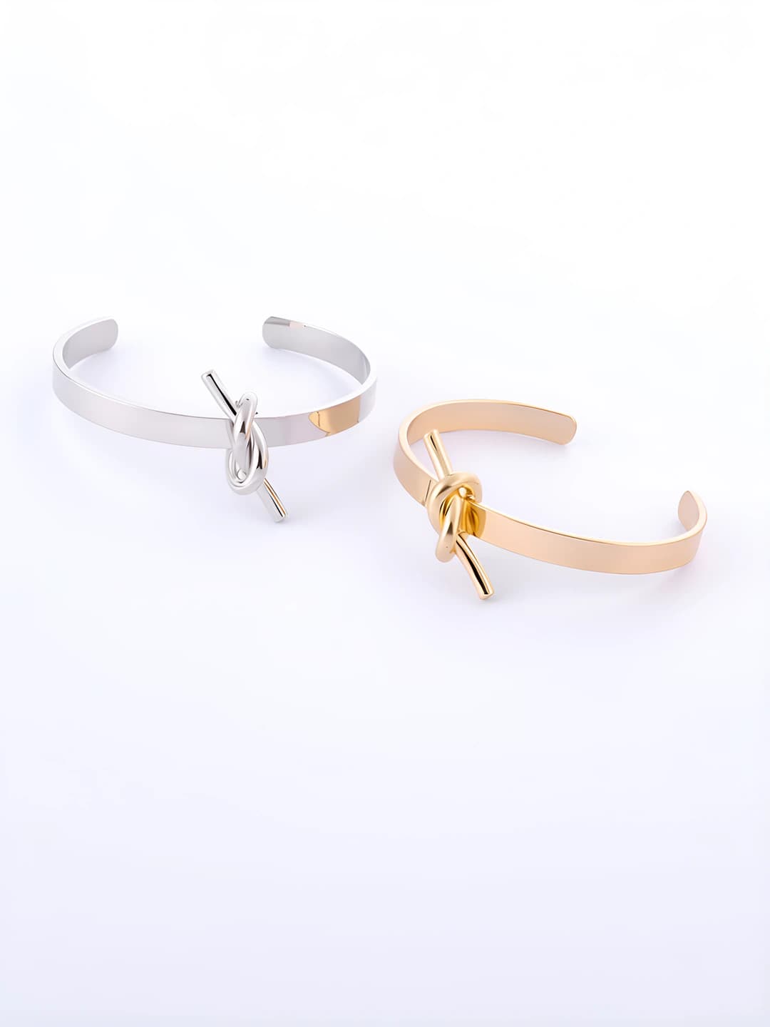 Women's open cuff bracelet, copper, circular design element, office style
