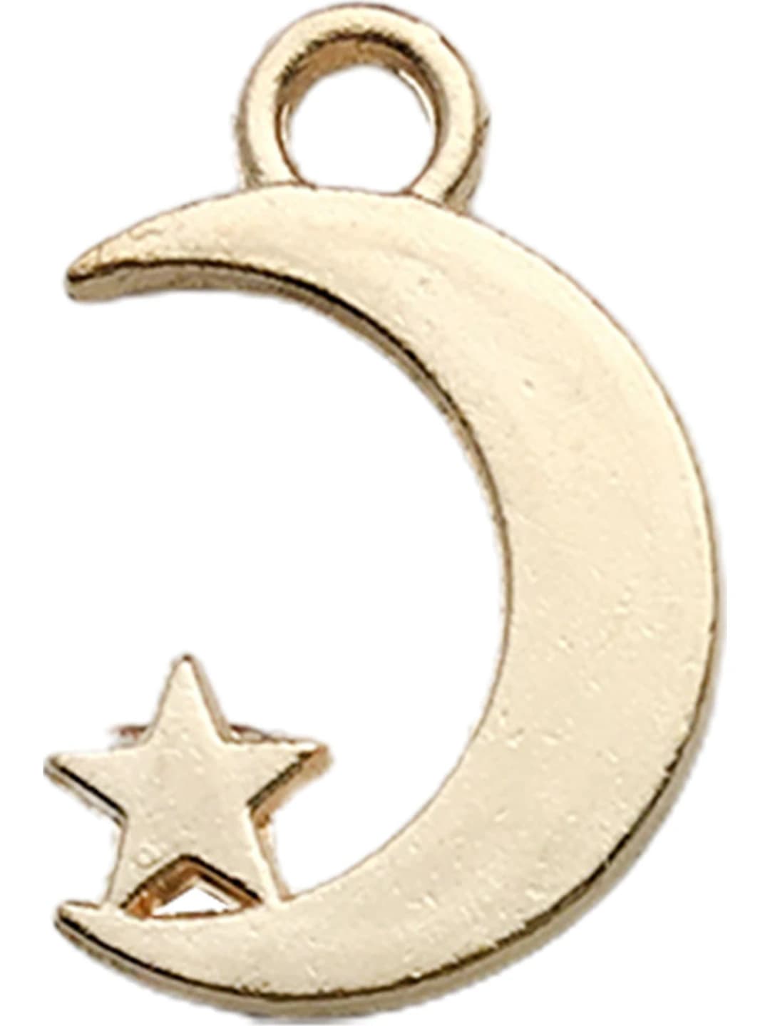 1 pc star moon 11x17mm-0.6g-18251