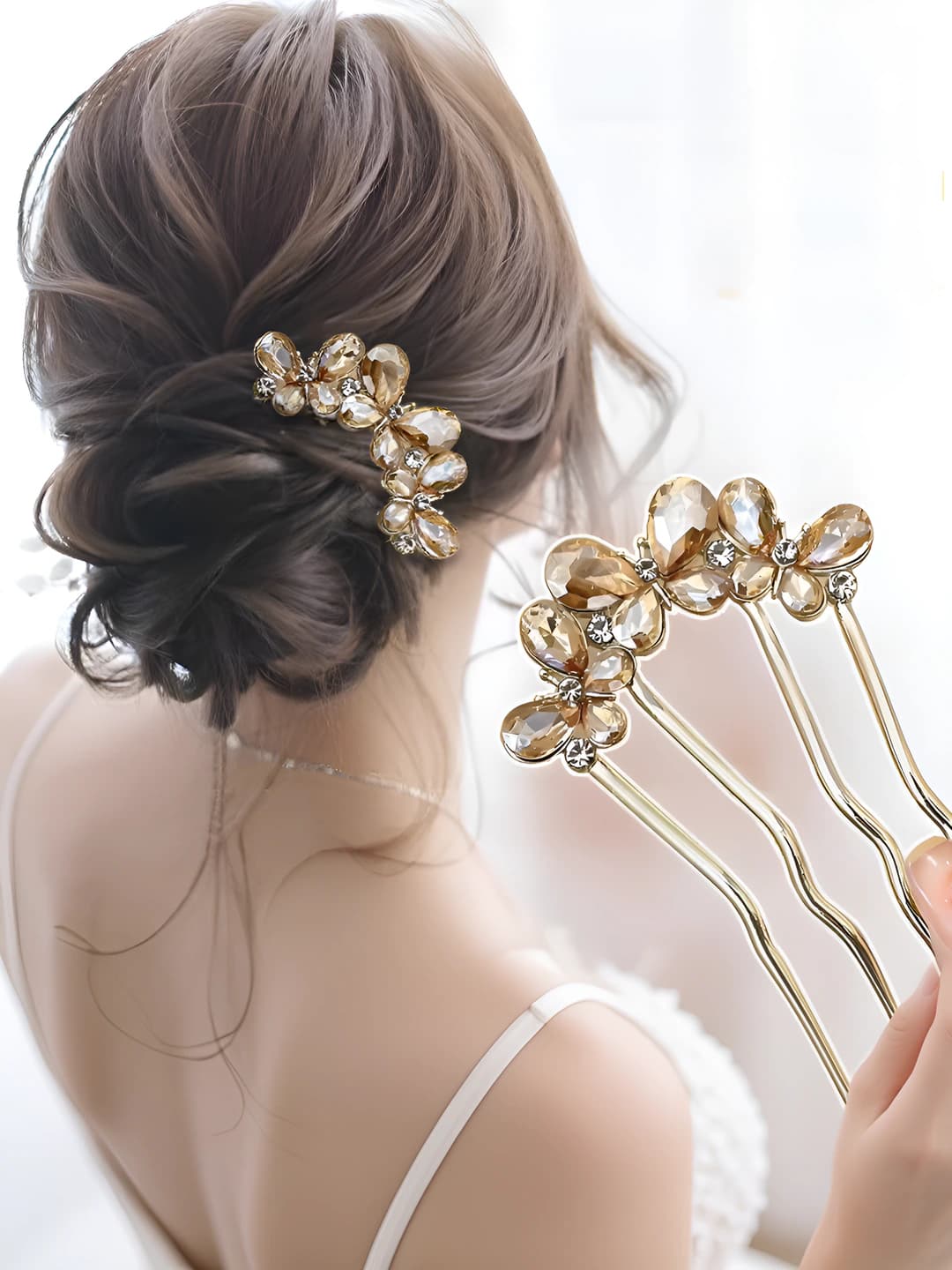 Amber gold [Length 10 cm]