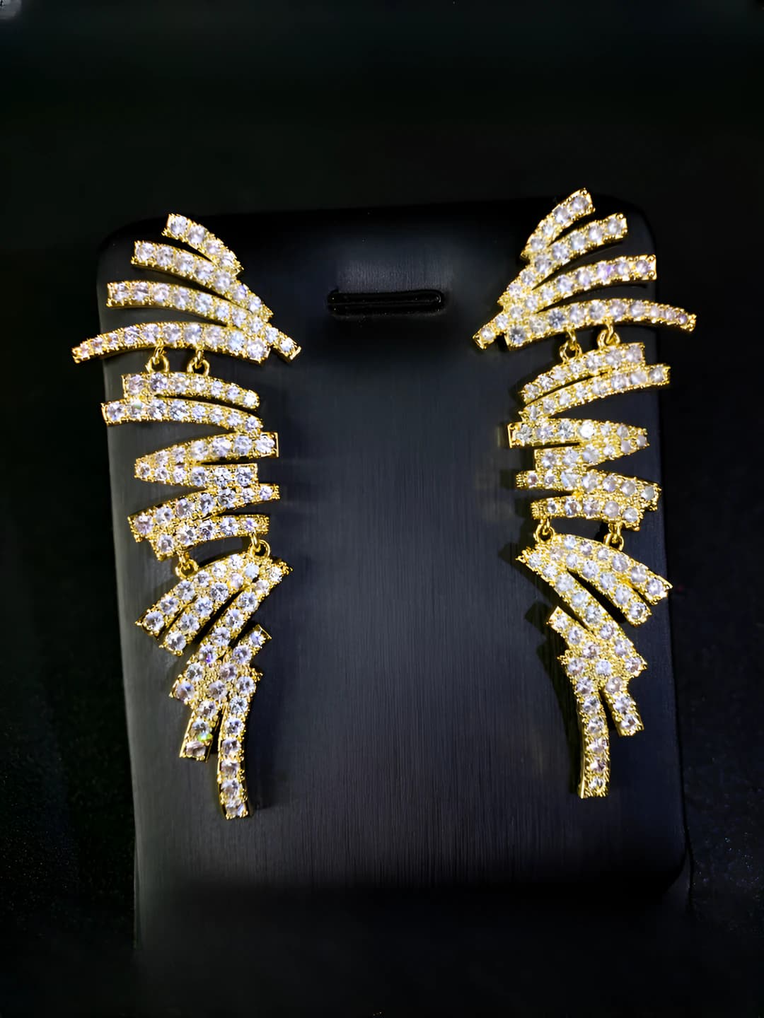 8# Silver post - Gold (Real gold)