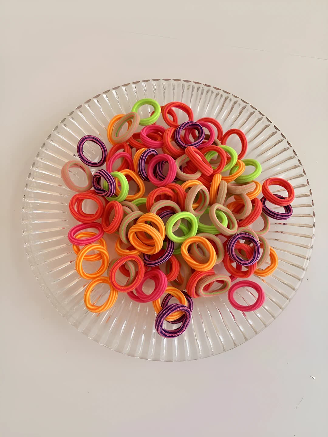33. Rangli yo'l-yo'l, 100 dona, sumka, ~2 sm