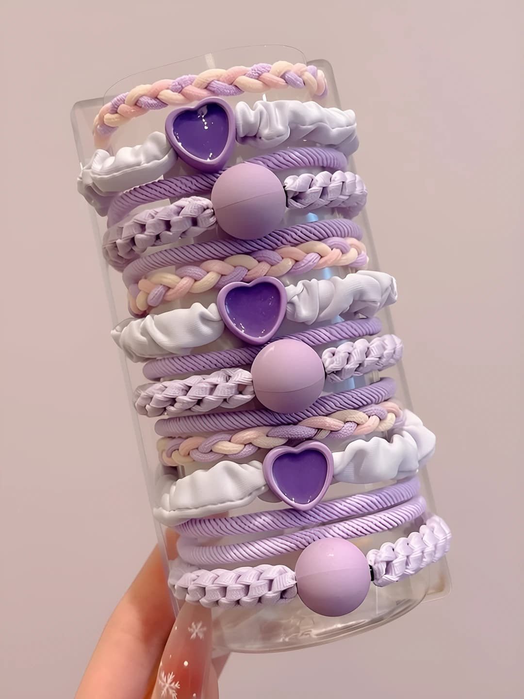 Purple, 15 pcs