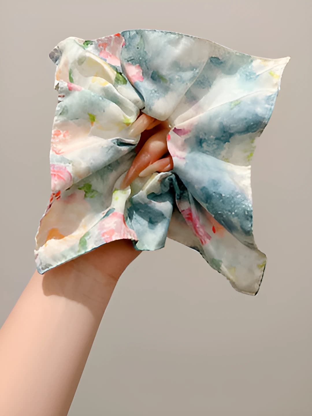 1# Painting hair tie 22*22 cm