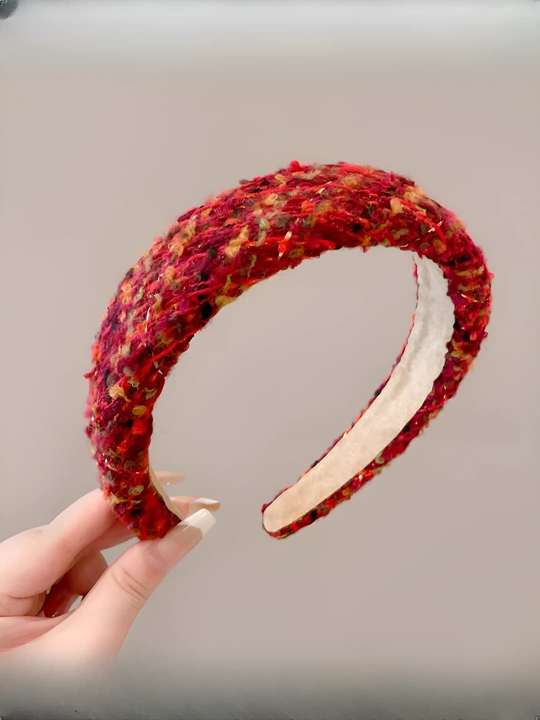 Red colorful headband